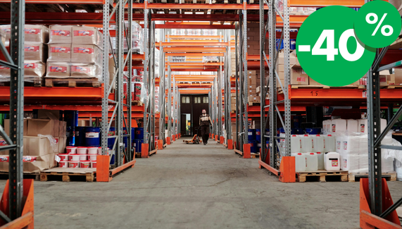 Sırt Sırta Raf Sistemi ile depo optimizasyonu